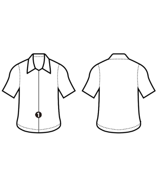 CAHLUMN（カウラム）カジュアルシャツ 青 サイズ:M メンズ/2200644033251