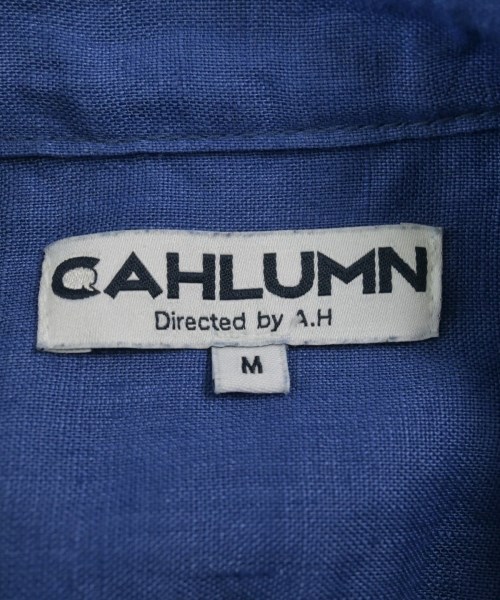 CAHLUMN（カウラム）カジュアルシャツ 青 サイズ:M メンズ/2200644033251