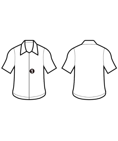 CAHLUMN（カウラム）カジュアルシャツ 白 サイズ:M メンズ/2200644033268