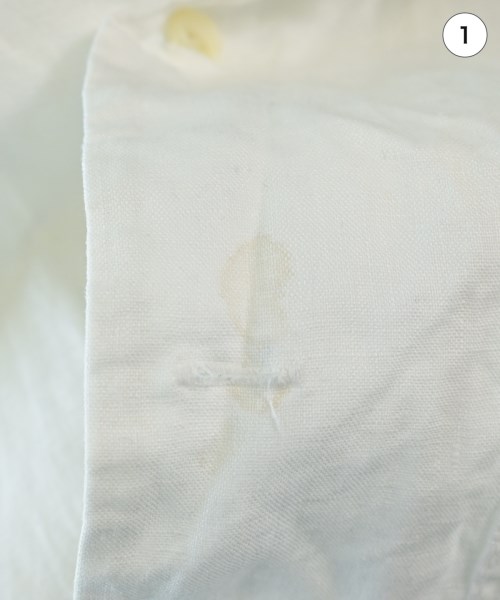 CAHLUMN（カウラム）カジュアルシャツ 白 サイズ:M メンズ/2200644033268