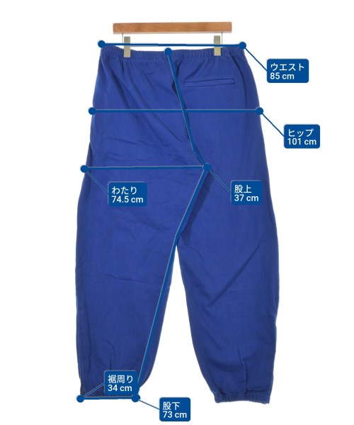CAHLUMN（カウラム）スウェットパンツ 青 サイズ:XXL メンズ/2200624399100