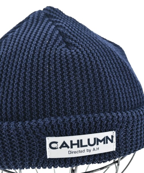 CAHLUMN（カウラム）ニットキャップ・ビーニー 紺 サイズ:F メンズ/2200624399667