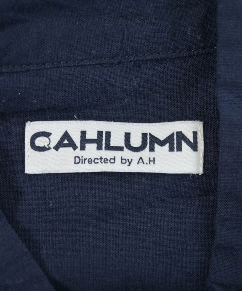 CAHLUMN（カウラム）カジュアルシャツ 紺 サイズ:M メンズ/2200614117035