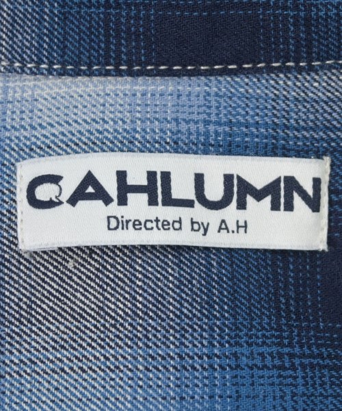CAHLUMN（カウラム）カジュアルシャツ 青 サイズ:M メンズ/2200614117073