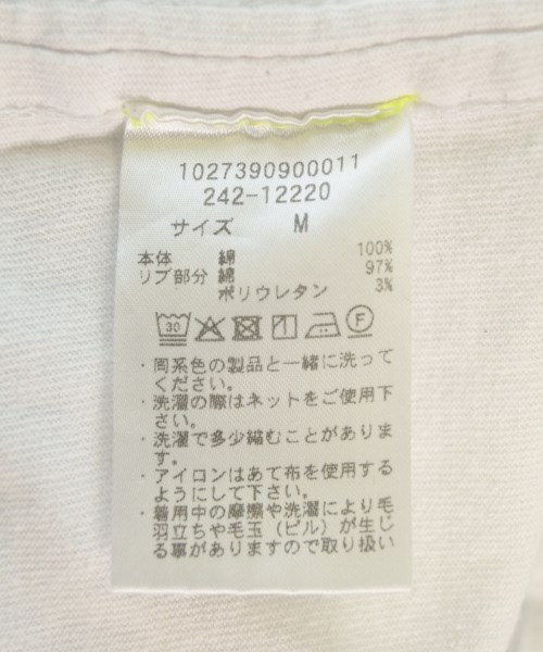 CAHLUMN（カウラム）Tシャツ・カットソー 白 サイズ:M メンズ/2200701345020