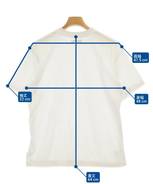 CAHLUMN（カウラム）Tシャツ・カットソー 白 サイズ:M メンズ/2200701345020