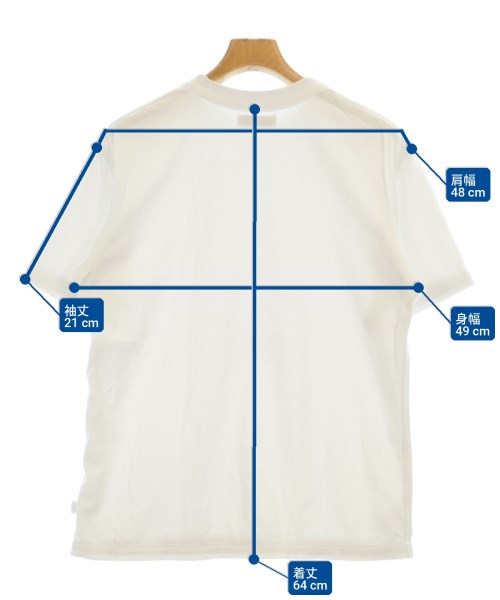 CAHLUMN（カウラム）Tシャツ・カットソー 白 サイズ:M メンズ/2200701345037