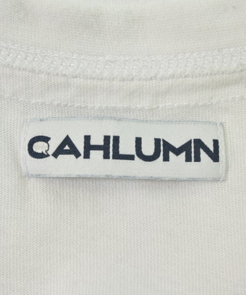 CAHLUMN（カウラム）Tシャツ・カットソー 白 サイズ:S メンズ/2200710549051