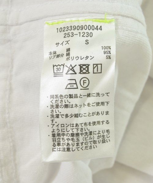 CAHLUMN（カウラム）Tシャツ・カットソー 白 サイズ:S メンズ/2200710549051