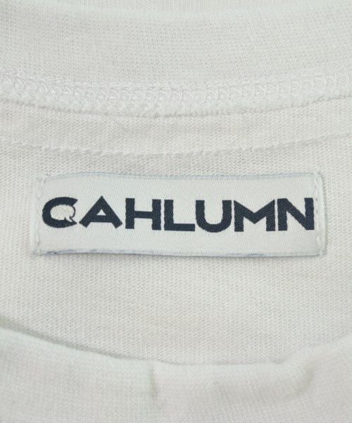 CAHLUMN（カウラム）Tシャツ・カットソー 白 サイズ:S メンズ/2200710549068