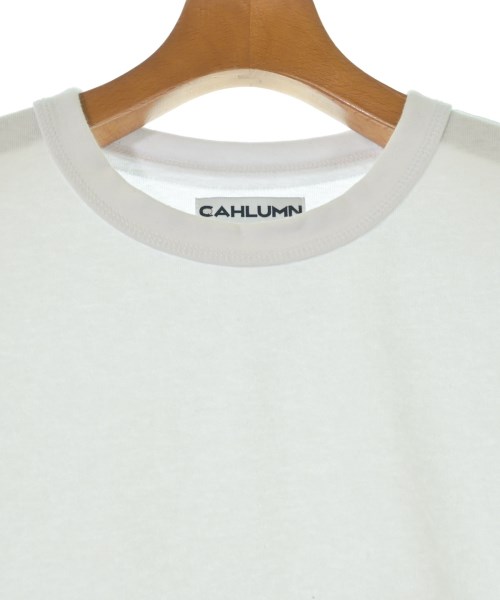 CAHLUMN（カウラム）Tシャツ・カットソー 白 サイズ:S メンズ/2200710549068