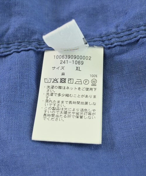 CAHLUMN（カウラム）カジュアルシャツ 青 サイズ:XL メンズ/2200715859032