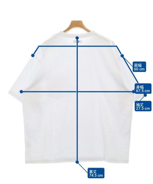CAHLUMN（カウラム）Tシャツ・カットソー 白 サイズ:XL メンズ/2200715859049