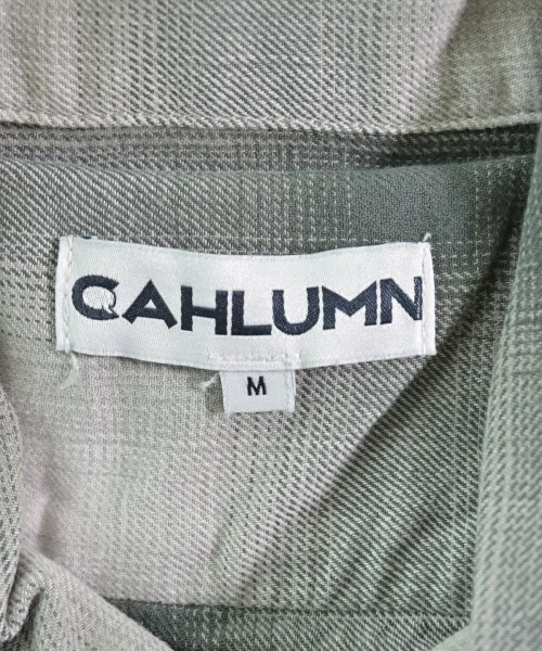 CAHLUMN（カウラム）カジュアルシャツ 緑 サイズ:M メンズ/2200716434092