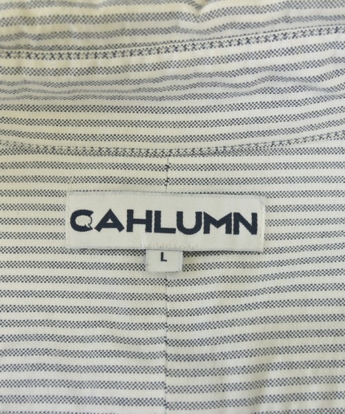 CAHLUMN（カウラム）カジュアルシャツ グレー サイズ:L メンズ/2200714782119