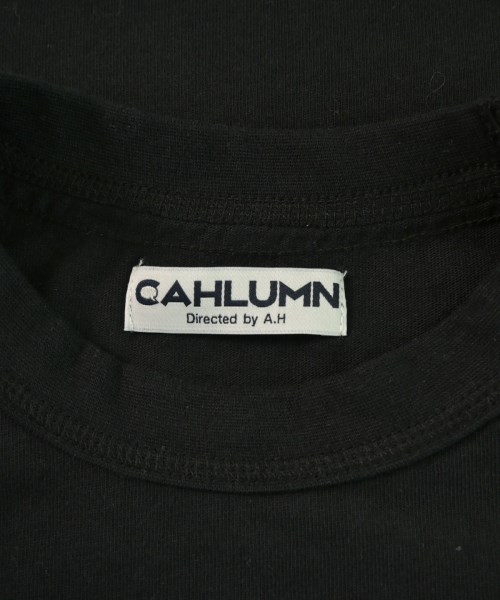 CAHLUMN（カウラム）Tシャツ・カットソー 黒 サイズ:S メンズ/2200645425123
