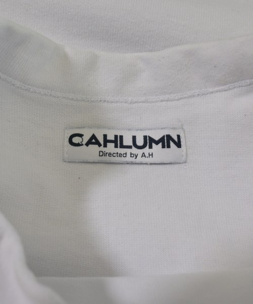 CAHLUMN（カウラム）Tシャツ・カットソー 白 サイズ:L メンズ/2200636258082