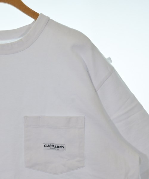 CAHLUMN（カウラム）Tシャツ・カットソー 白 サイズ:L メンズ/2200636258082