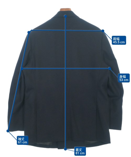 CAHLUMN（カウラム）テーラードジャケット 黒 サイズ:M メンズ/2200669994025