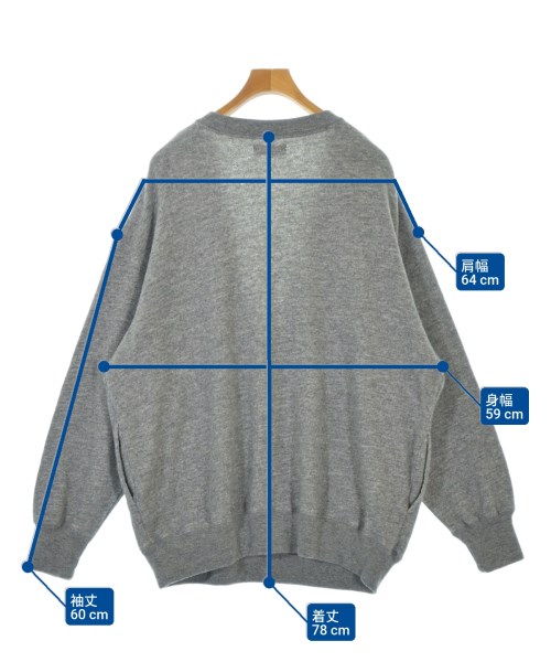 CAHLUMN（カウラム）スウェット グレー サイズ:M メンズ/2200670842025