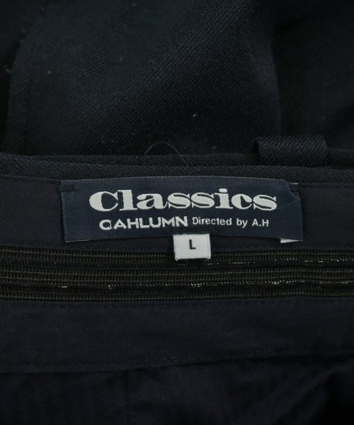 CAHLUMN（カウラム）スラックス 紺 サイズ:L メンズ/2200670842032