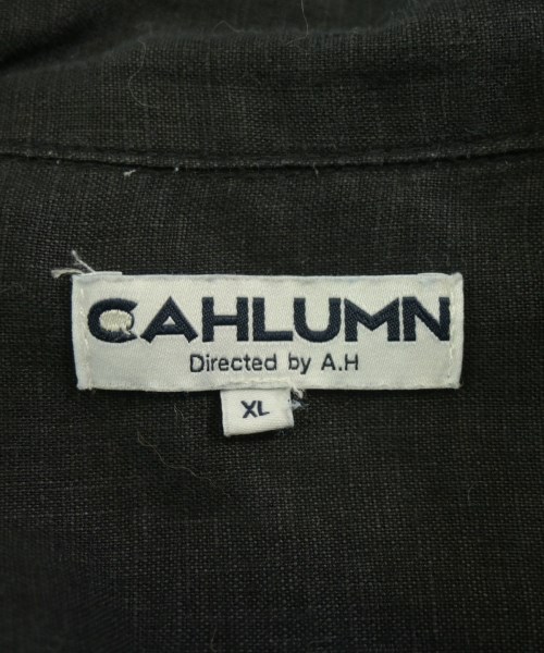 CAHLUMN（カウラム）カジュアルシャツ 黒 サイズ:XL メンズ/2200730053040