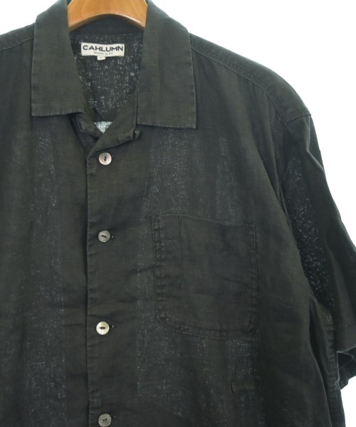 CAHLUMN（カウラム）カジュアルシャツ 黒 サイズ:XL メンズ/2200730053040