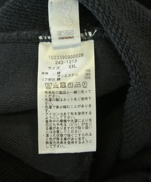 CAHLUMN（カウラム）パーカー 黒 サイズ:XXL メンズ/2200718716028