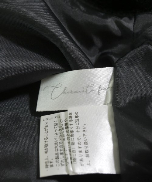 Charmante Femme（シャルマントファム ）ベスト 黒 サイズ:F レディース/2200634786013