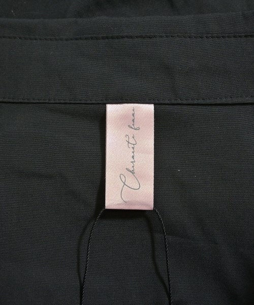 Charmante Femme（シャルマントファム ）シャツワンピース 黒 サイズ:F レディース/2200634786020