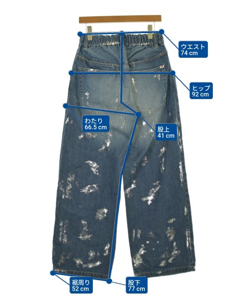 CLESSTE（クレスト）デニムパンツ 青 サイズ:1(S位) メンズ/2200649515035