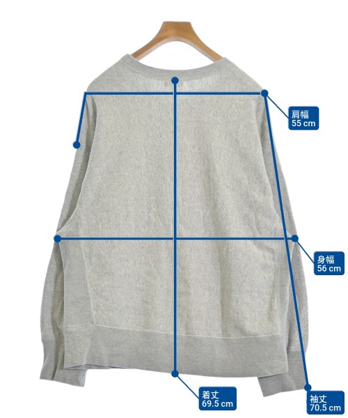 CLESSTE（クレスト）スウェット グレー サイズ:-(XL位) メンズ/2200649515042