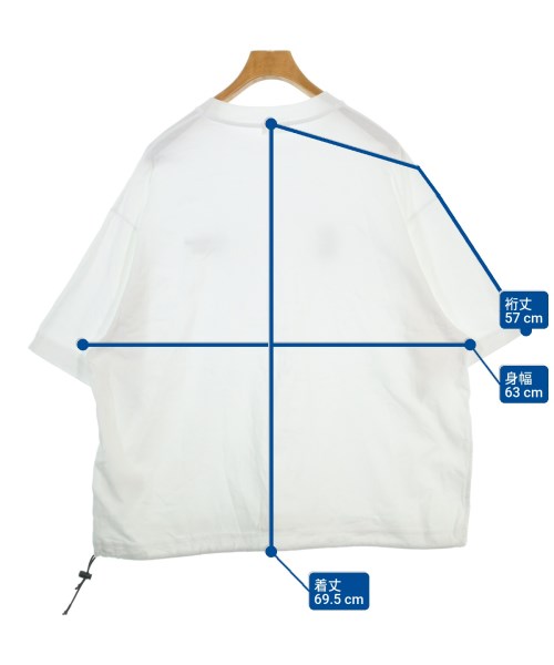 CLESSTE（クレスト）Tシャツ・カットソー 白 サイズ:-(XXL位) メンズ/2200667970205