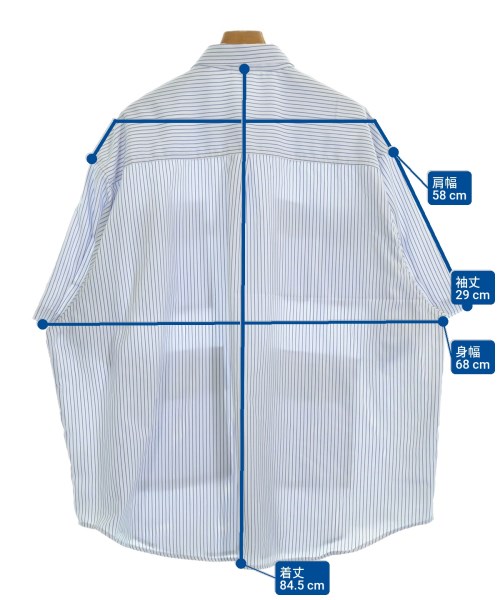 COOPER FACT（クーパーファクト）カジュアルシャツ 白 サイズ:F メンズ/2200641464027