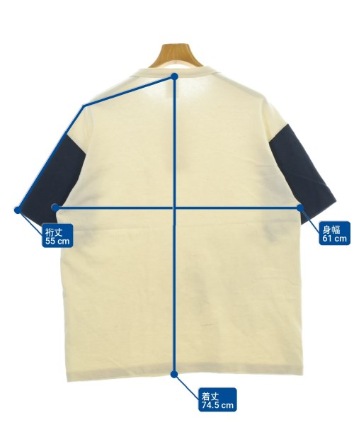 COTTON DELUXE（コットンデラックス）Tシャツ・カットソー 白 サイズ:L メンズ/2200725221010