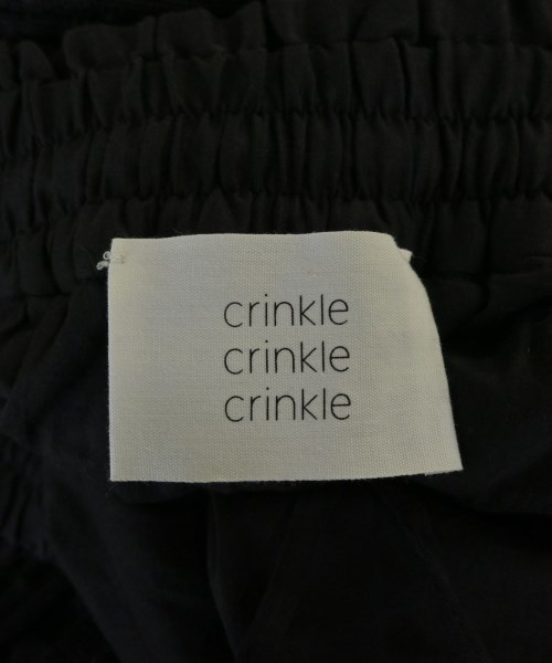 crinkle crinkle crinkle（クリンクルクリンクルクリンクル）ロング・マキシ丈スカート 黒 サイズ:F レディース/2200635132017