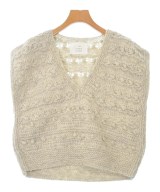 crinkle crinkle crinkle（クリンクルクリンクルクリンクル）ベスト ベージュ サイズ:F レディース/2200624509066