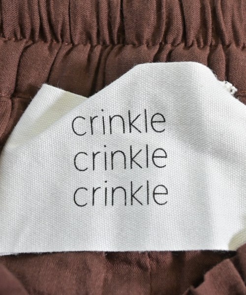 crinkle crinkle crinkle（クリンクルクリンクルクリンクル）ロング・マキシ丈スカート 茶 サイズ:F レディース/2200624509097