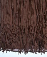 crinkle crinkle crinkle（クリンクルクリンクルクリンクル）ロング・マキシ丈スカート 茶 サイズ:F レディース/2200624509097