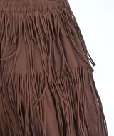 crinkle crinkle crinkle（クリンクルクリンクルクリンクル）ロング・マキシ丈スカート 茶 サイズ:F レディース/2200624509097