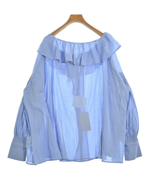 crinkle crinkle crinkle（クリンクルクリンクルクリンクル）ブラウス 青 サイズ:F レディース/2200624509103