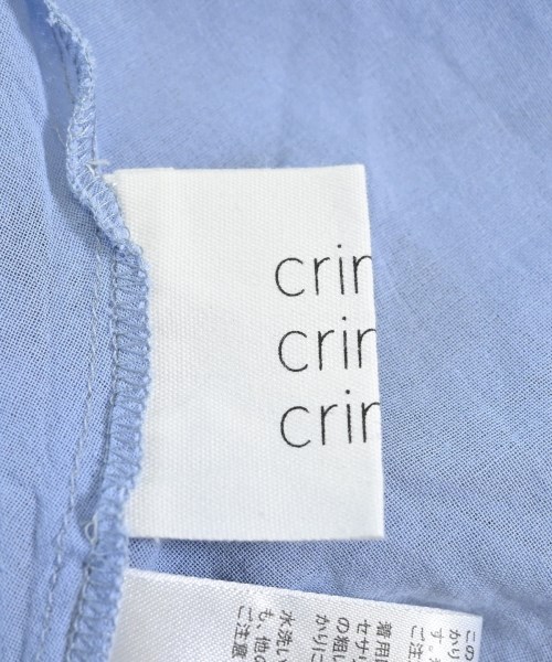 crinkle crinkle crinkle（クリンクルクリンクルクリンクル）ブラウス 青 サイズ:F レディース/2200624509103