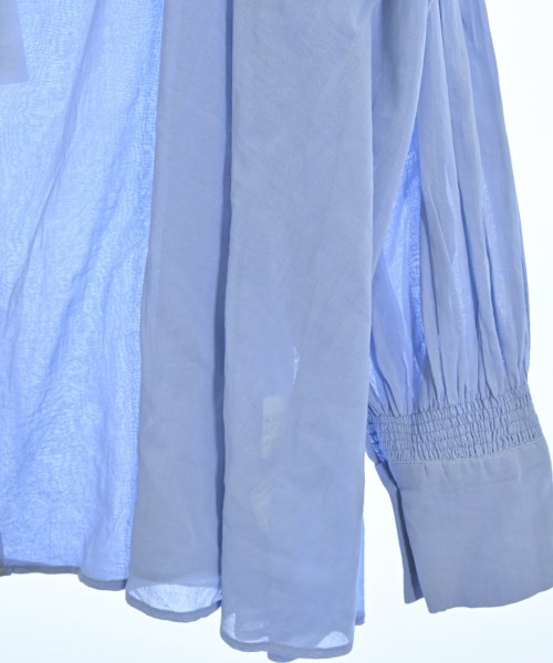 crinkle crinkle crinkle（クリンクルクリンクルクリンクル）ブラウス 青 サイズ:F レディース/2200624509103