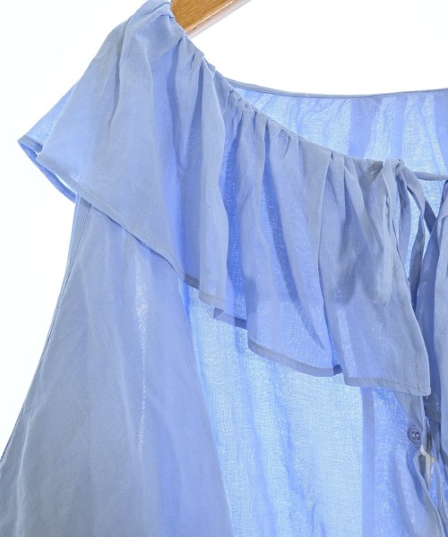 crinkle crinkle crinkle（クリンクルクリンクルクリンクル）ブラウス 青 サイズ:F レディース/2200624509103
