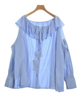 crinkle crinkle crinkle（クリンクルクリンクルクリンクル）ブラウス 青 サイズ:F レディース/2200624509103