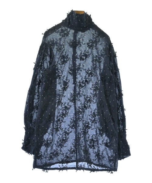 crinkle crinkle crinkle（クリンクルクリンクルクリンクル）ブラウス 紺 サイズ:F レディース/2200632011018