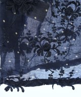 crinkle crinkle crinkle（クリンクルクリンクルクリンクル）ブラウス 紺 サイズ:F レディース/2200632011018