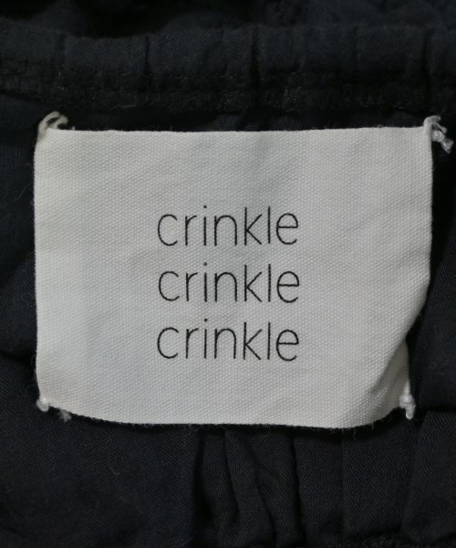 crinkle crinkle crinkle（クリンクルクリンクルクリンクル）ワンピース 黒 サイズ:F レディース/2200610211010