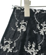 crinkle crinkle crinkle（クリンクルクリンクルクリンクル）ミニスカート 黒 サイズ:F レディース/2200611793010