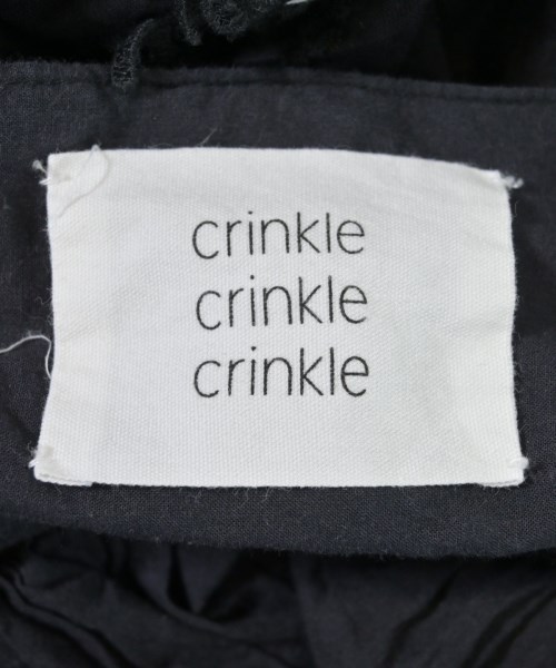 crinkle crinkle crinkle（クリンクルクリンクルクリンクル）ブラウス 黒 サイズ:F レディース/2200618614011